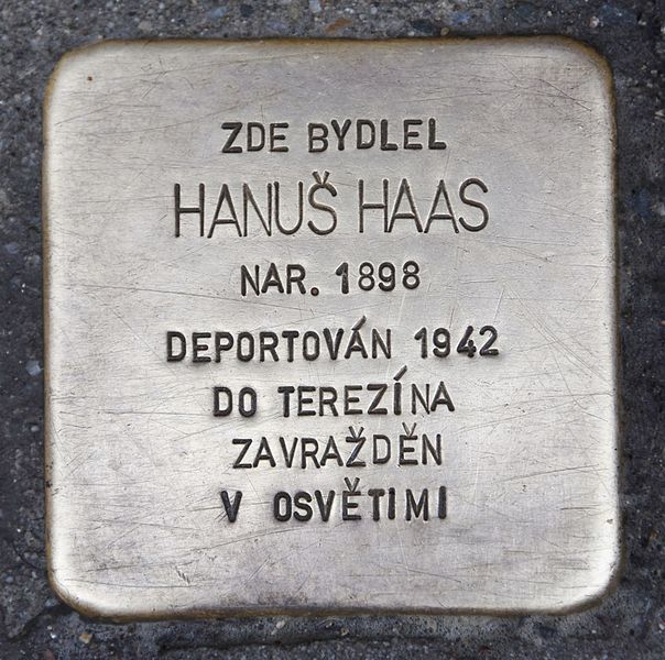 Stolpersteine Komenskho 921/23 #2