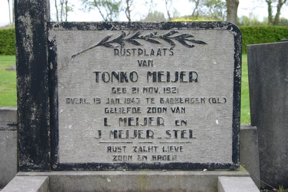 Dutch War Graves Wedderweg #1