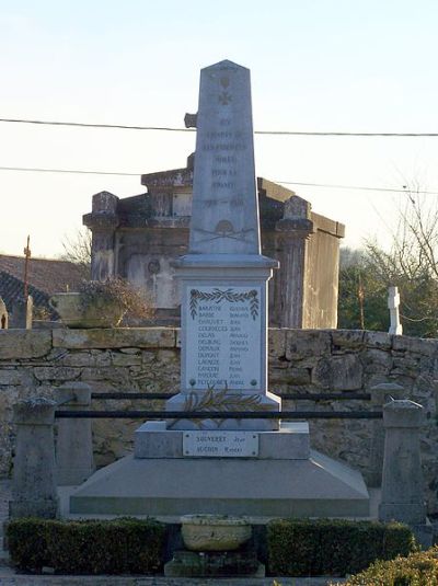 Oorlogsmonument Les Esseintes