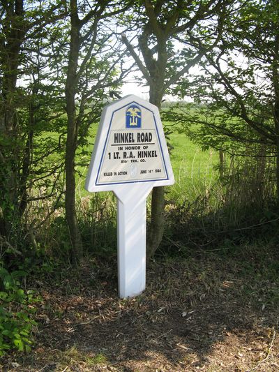 Killed In Action Marker Hinkel Road La Madeleine