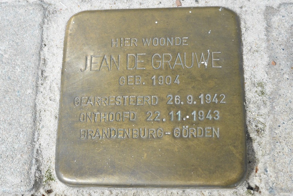 Stolperstein Franz Courtensstraat 28 #1