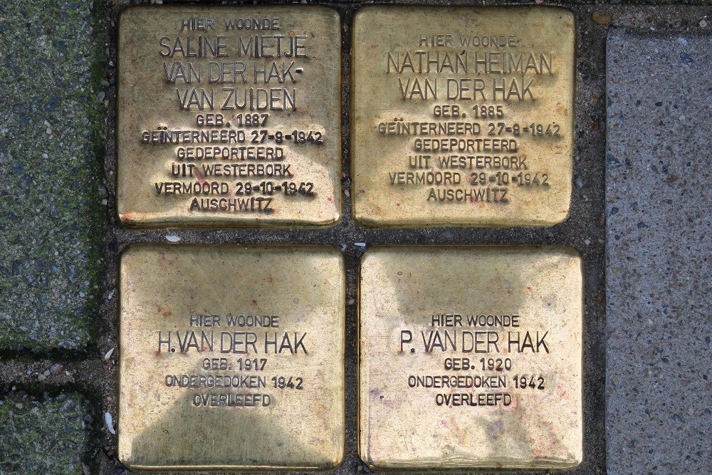 Stolpersteine Saffierstraat 11 #1