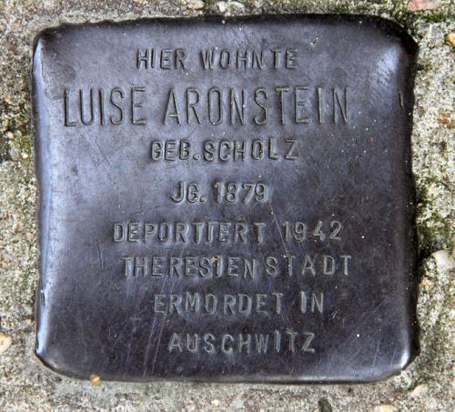 Stolpersteine Solinger Straße 7 #1