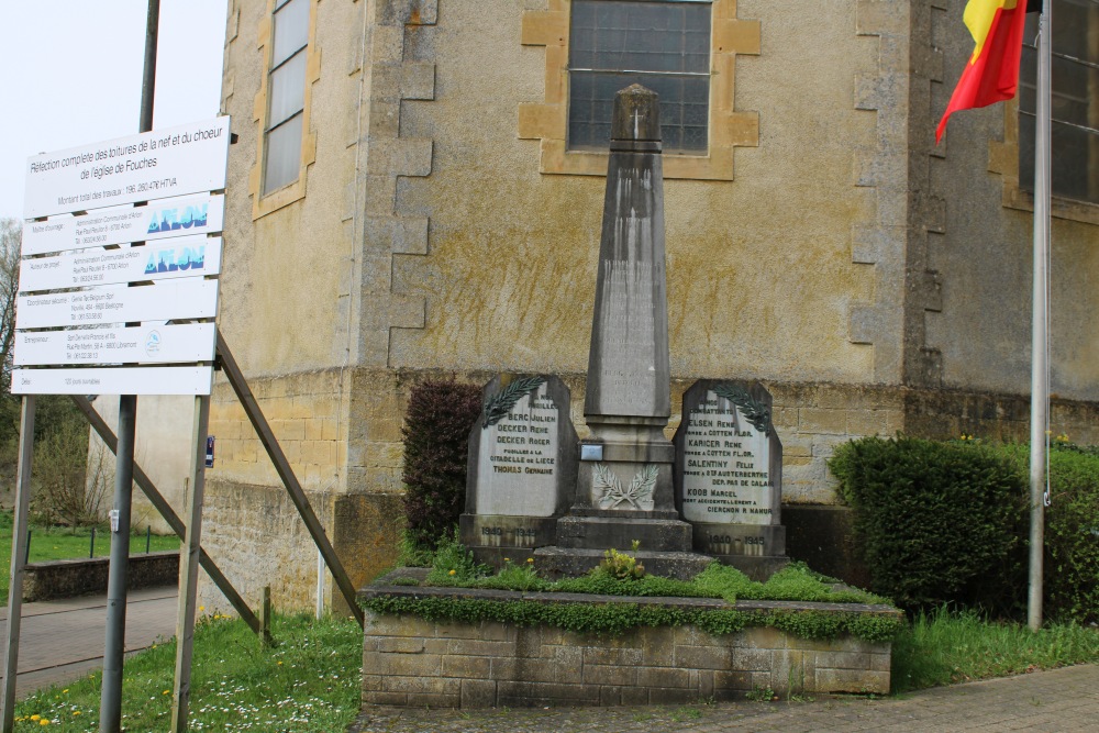 Oorlogsmonument Fouches #2