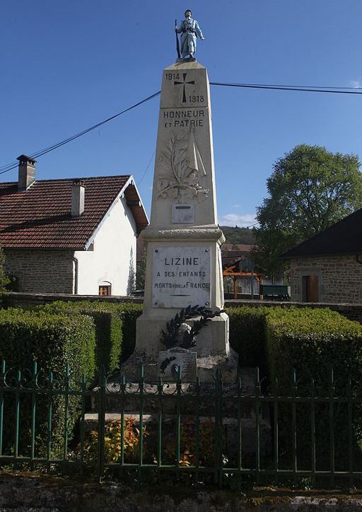 Monument Eerste Wereldoorlog Lizine #1