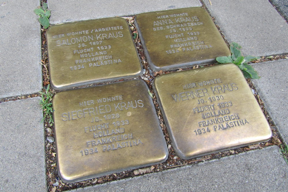 Stumbling Stones Bismarckstraße 53 #1