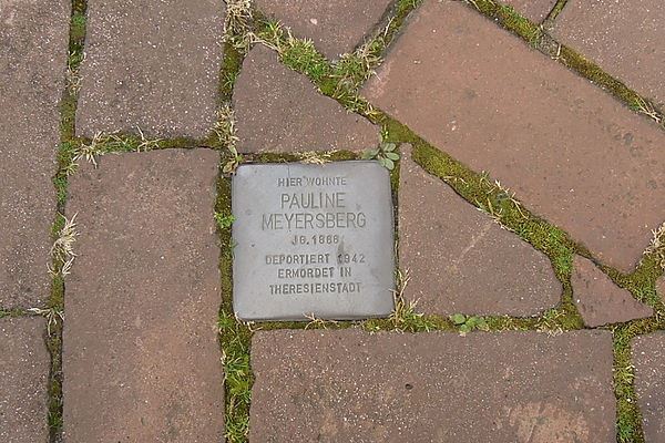 Stolperstein Petersilienstrae 1 #1