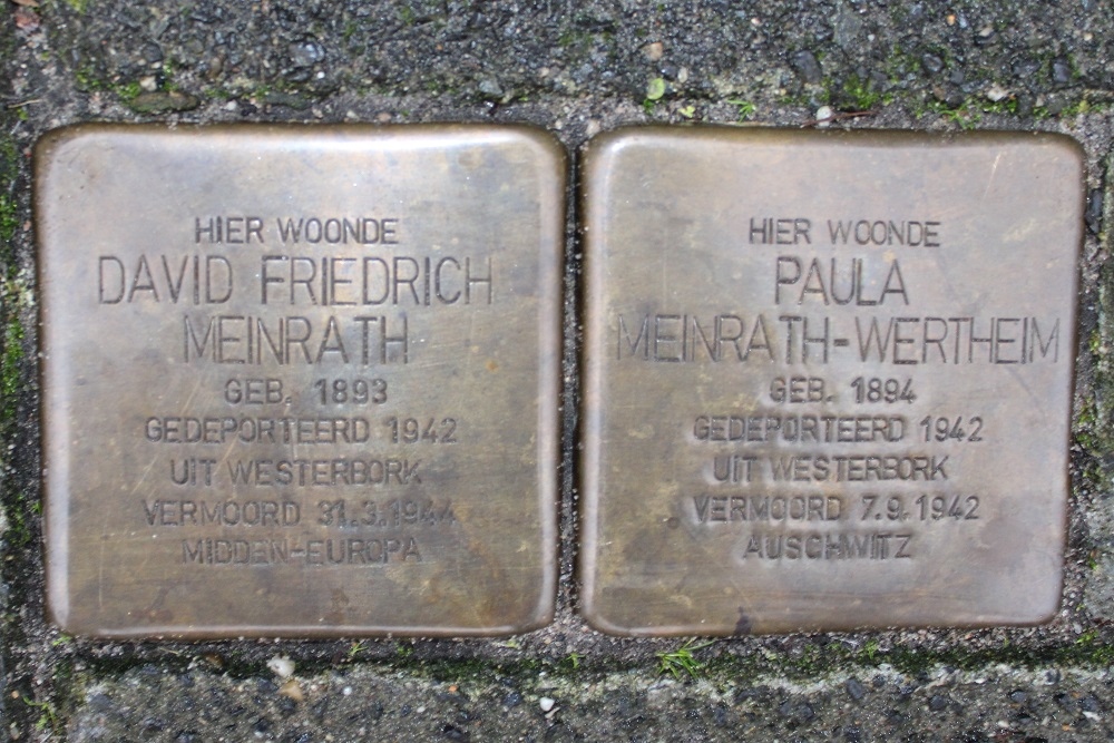 Stolpersteine Jacob Catsstraat 78