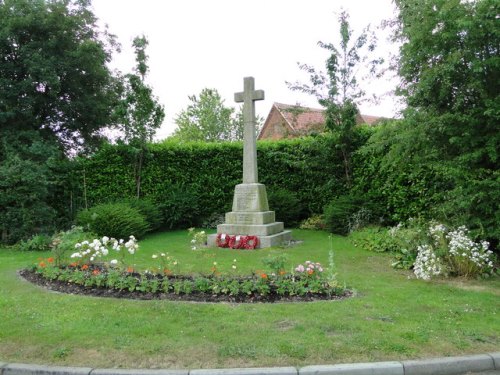 Oorlogsmonument Weasenham St. Peter