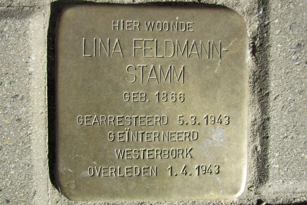 Stolperstein Rotterdamseweg 101-103 #1