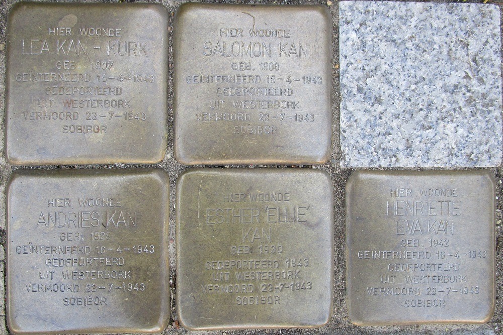 Stolpersteine Danie Theronstraat 21 I