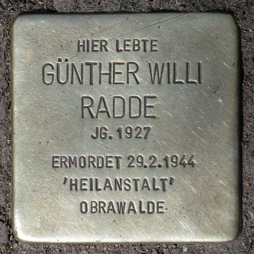 Stolperstein Kolonie Vor den Toren IV