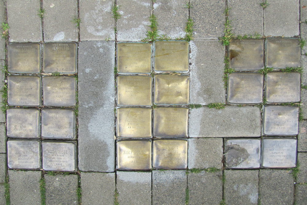 Stumbling Stones Jakordenstraße 17