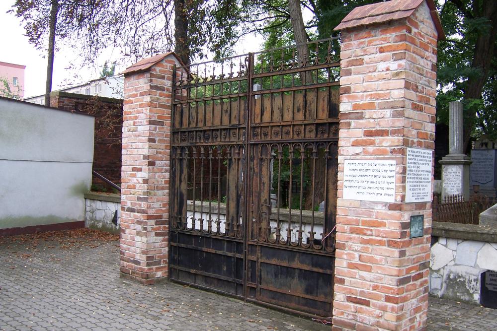 Original Entrance Gate Jewish Cemetery Powzaki #1