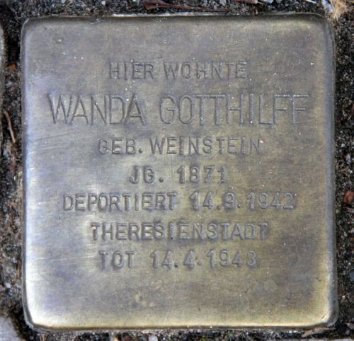 Stolpersteine Beckerstraße 2 #2