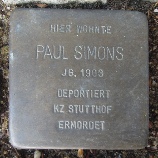 Stolpersteine Roggenmarkt 28 #3