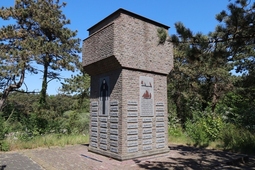 Vissersmonument Egmond aan Zee #1