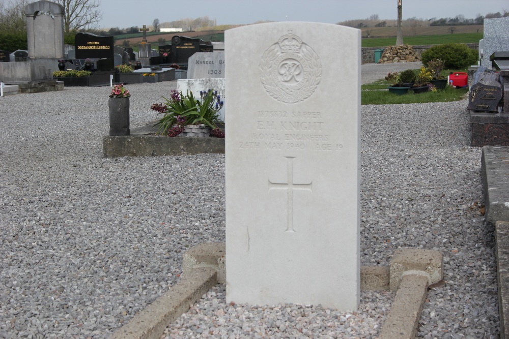 Commonwealth War Grave Baincthun (La Capelle) #3