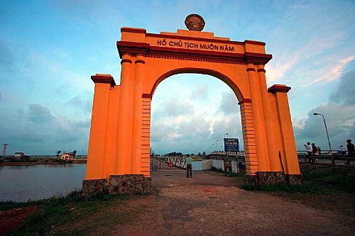 Herdenkingspoort Ho Chi Minh