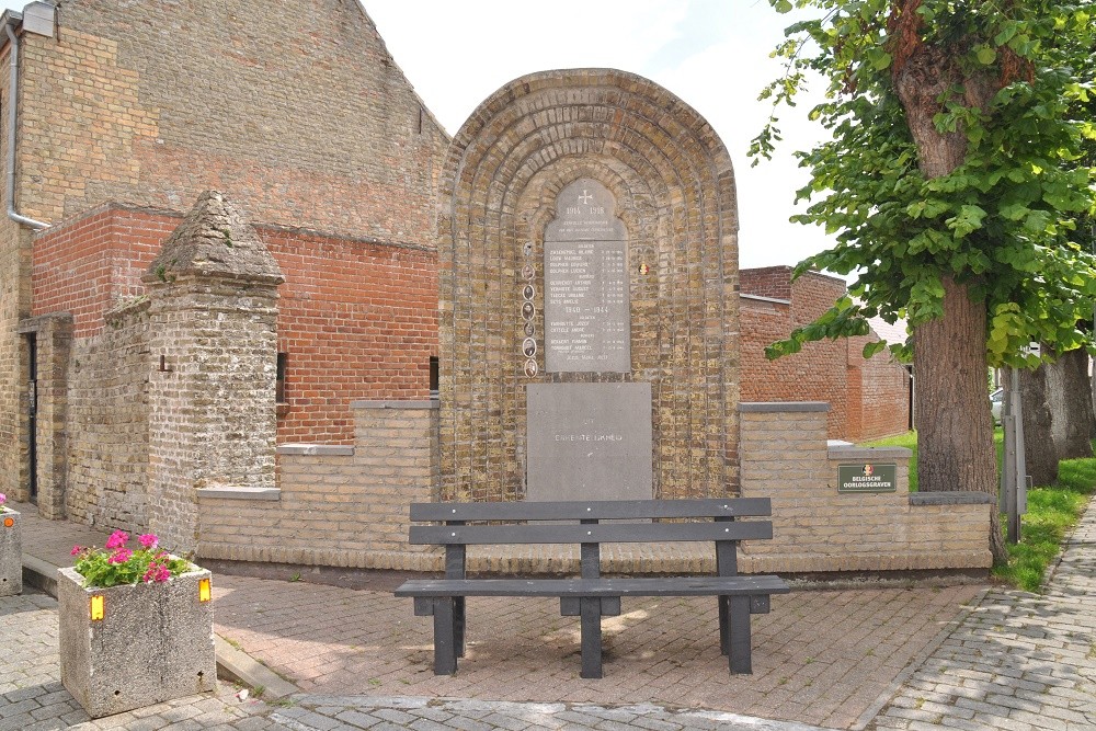 Oorlogsmonument Avekapelle