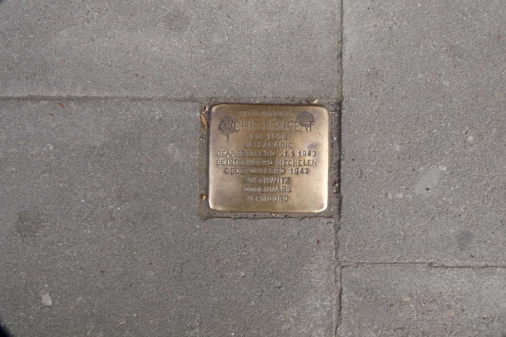 Stolperstein Kortrijksepoortstraat 244 #3