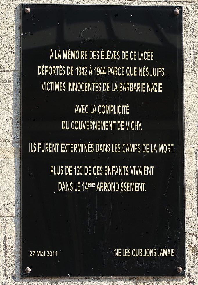 Memorial Deportation Lycée Paul-Bert #1