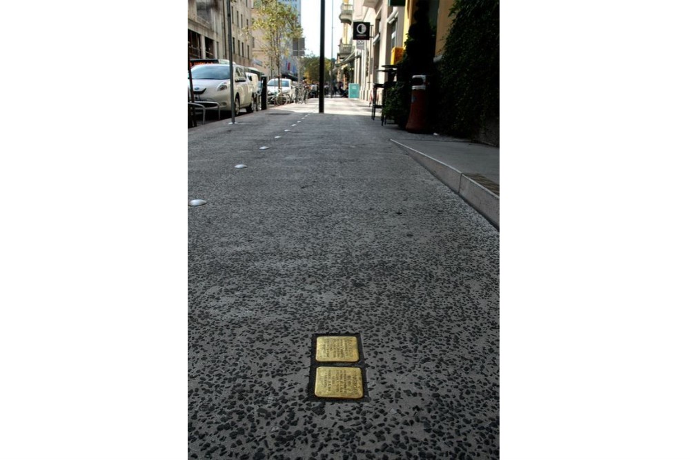 Stolpersteine Dalmatinova ulica 15 #2