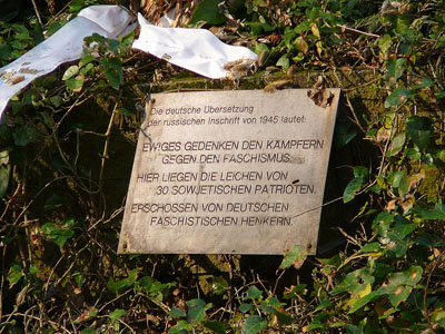Sovjet Oorlogsbegraafplaats Wuppertal #3