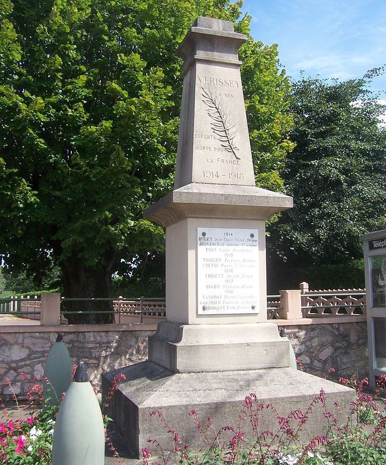 Monument Eerste Wereldoorlog Vrissey