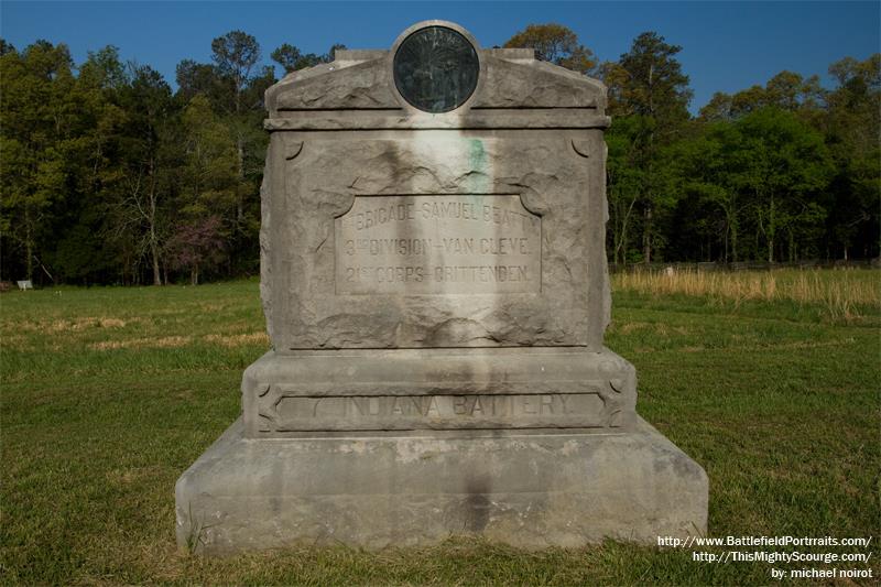 7th Indiana Battery Monument #1