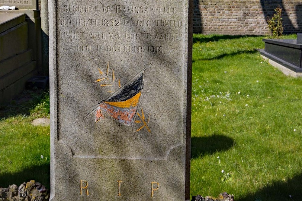 Belgian War Grave Ramskapelle #2