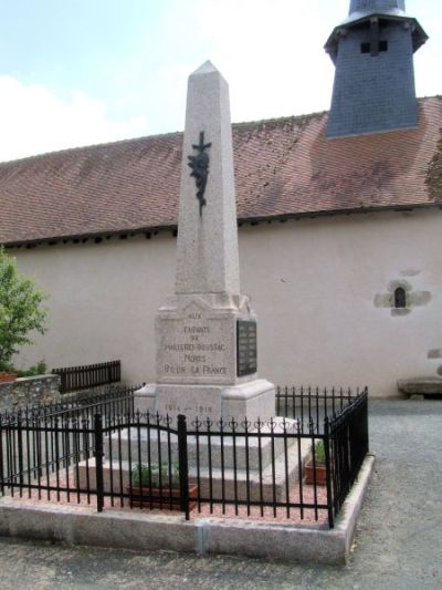 War Memorial Malleret-Boussac #1