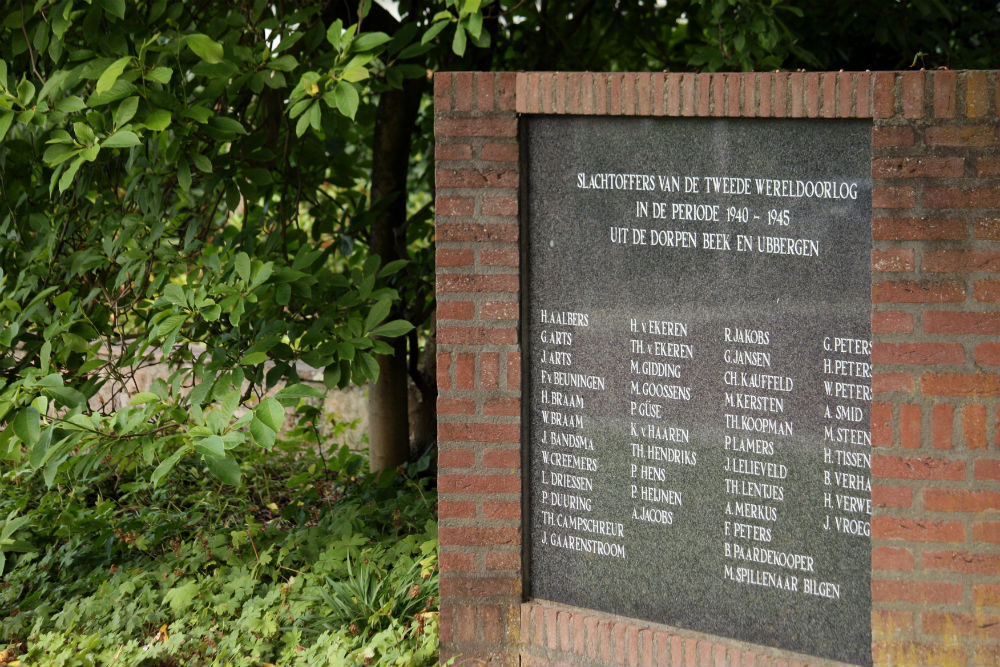 War Memorial Beek and Ubbergen