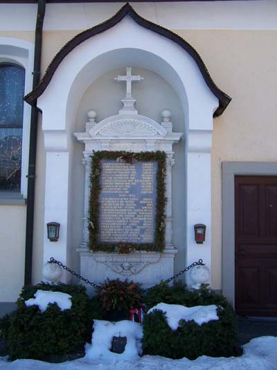 Oorlogsmonument Bürserberg