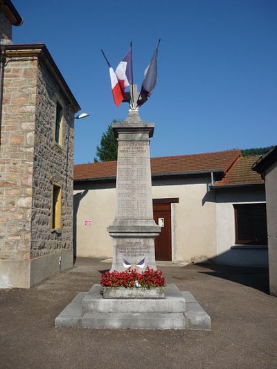 War Memorial La Chapelle-de-Mardore