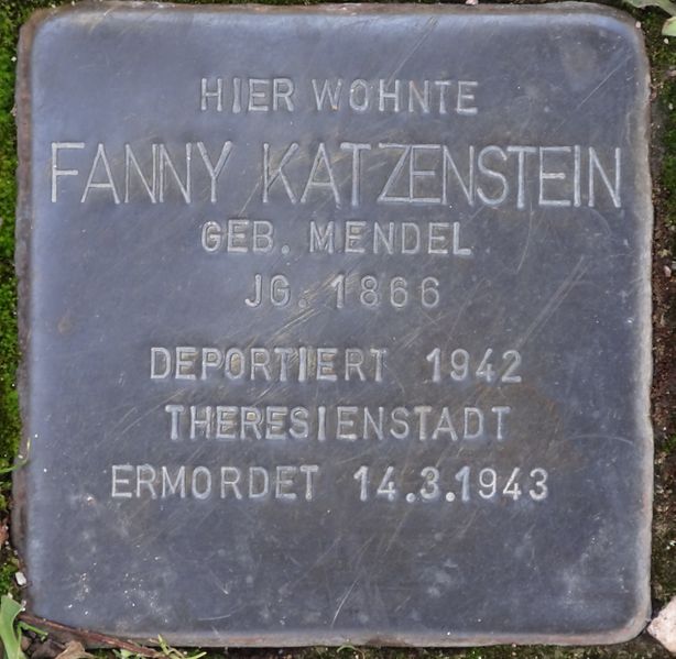 Stolperstein Kasseler Straße 31 #1