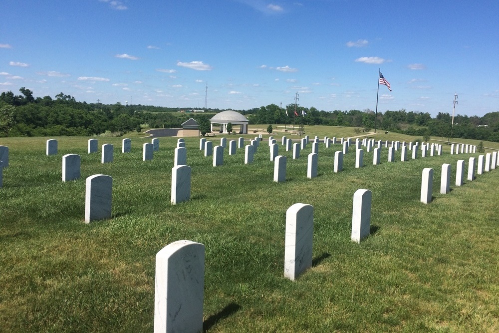 Amerikaanse Oorlogsgraven Kentucky Veterans Cemetery North