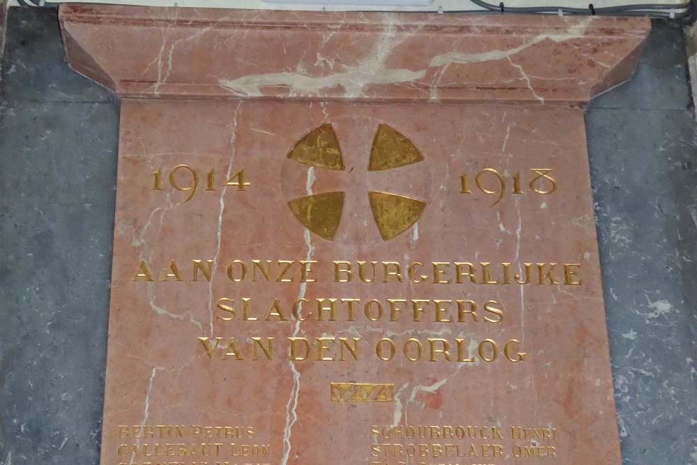 Gedenkteken Sint-Egidiuskerk Sint-Gillis-Dendermonde #5