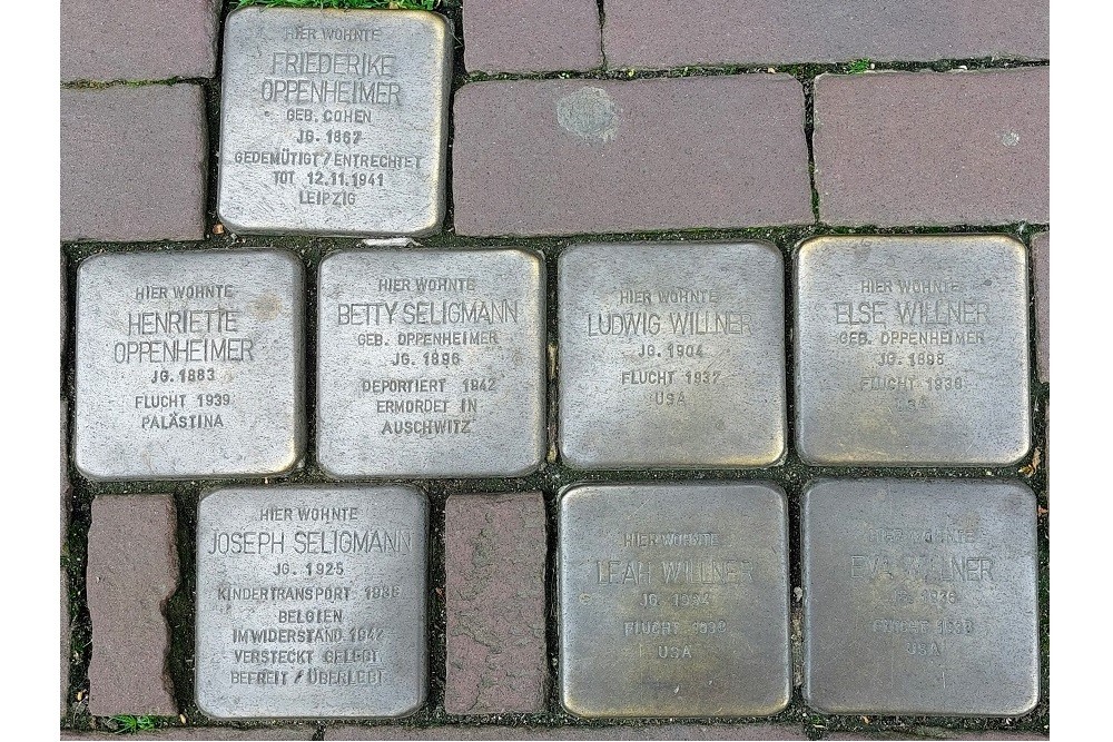 Stumbling Stones Voßstraße 42 #1