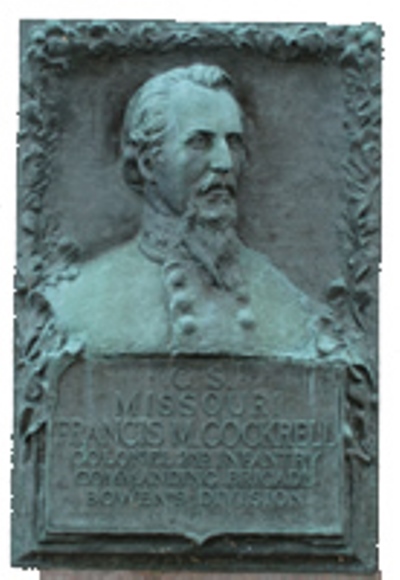 Gedenkteken Colonel Francis M. Cockrell (Confederates) #1