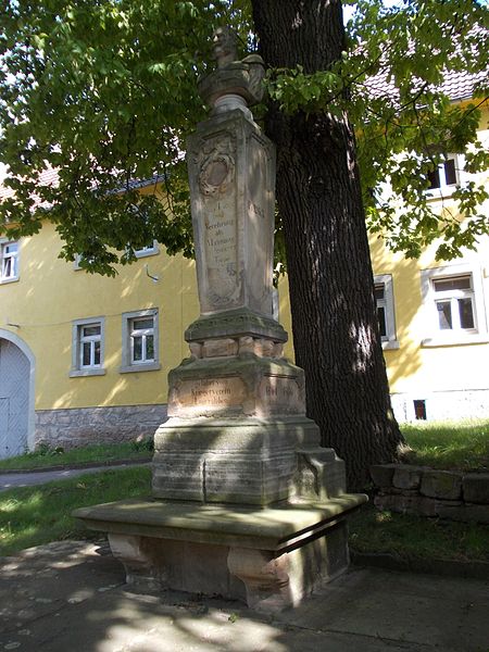 1864, 1866 and 1870-1871 Wars Memorial Lodersleben #1
