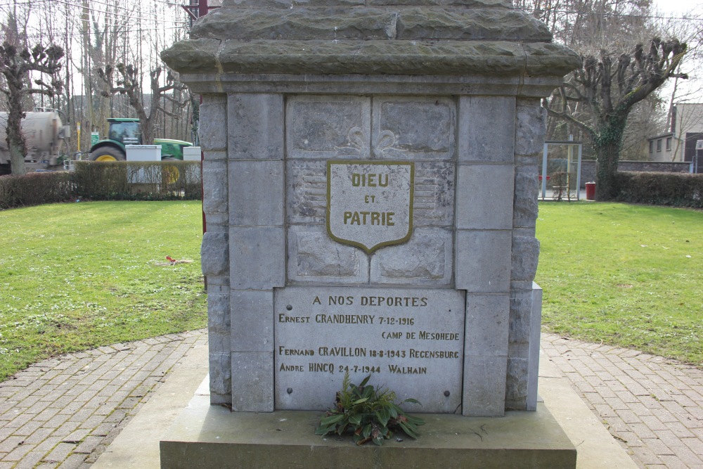 War Memorial Walhain-Saint-Paul #3