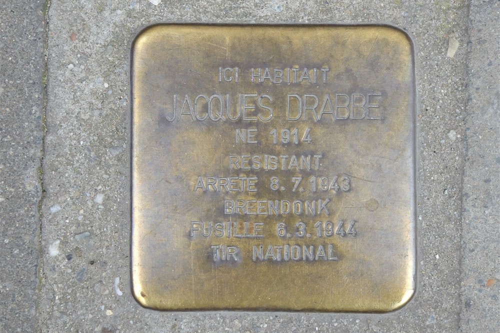 Stolperstein Jagersstraat 9 #1