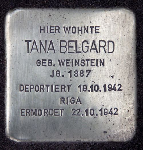 Stolpersteine Wernerstrae 7 #3