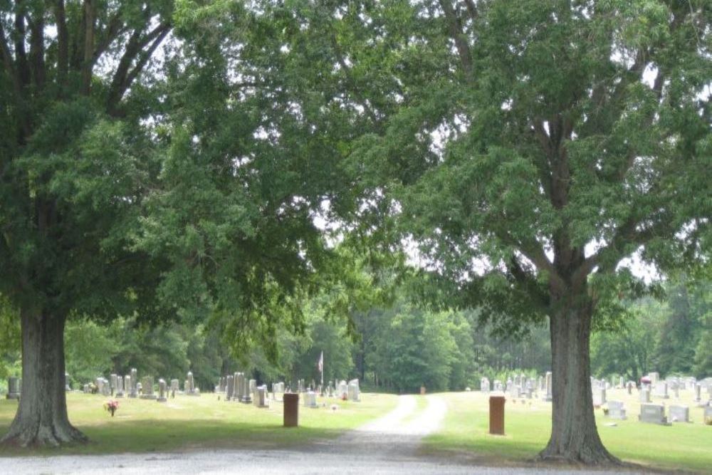 Amerikaanse Oorlogsgraven Olive Chapel Baptist Church Cemetery