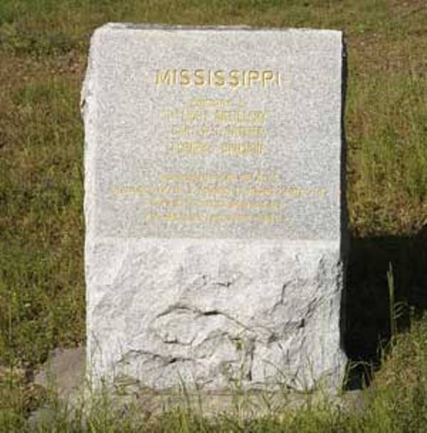 Monument 1st Mississippi Light Artillery, Company C (Confederates)