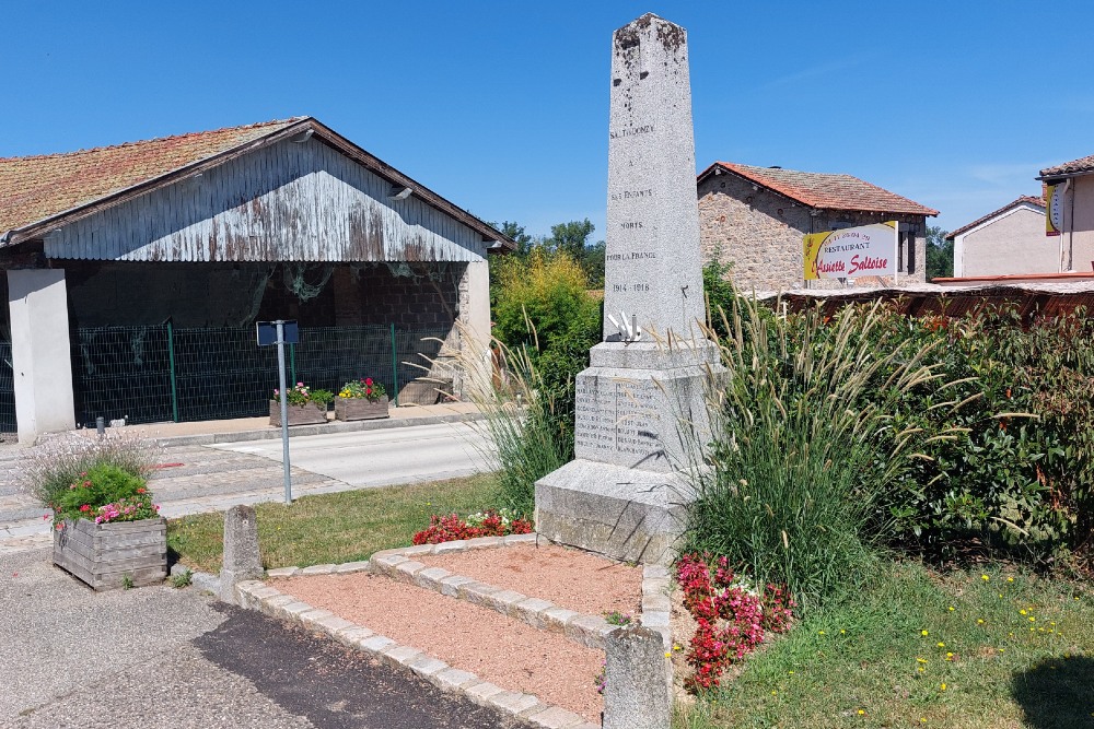 War Memorial Salt-en-Donzy #5