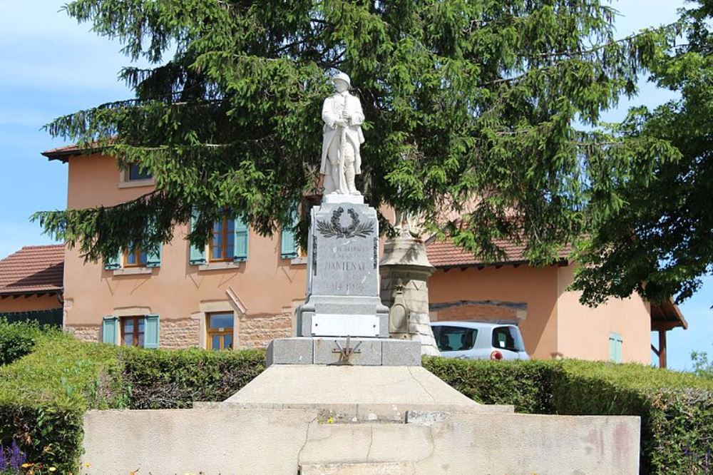 Oorlogsmonument Mantenay-Montlin