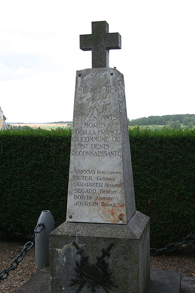 Oorlogsmonument Saint-Denis-sur-Huisne