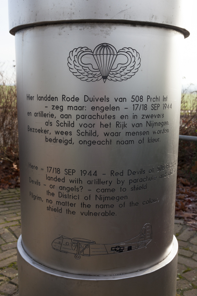 Monument 82nd Airborne Division en Operatie Veritable #3